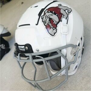 Schutt Vengeance A11 White Football Helmet - Youth Large